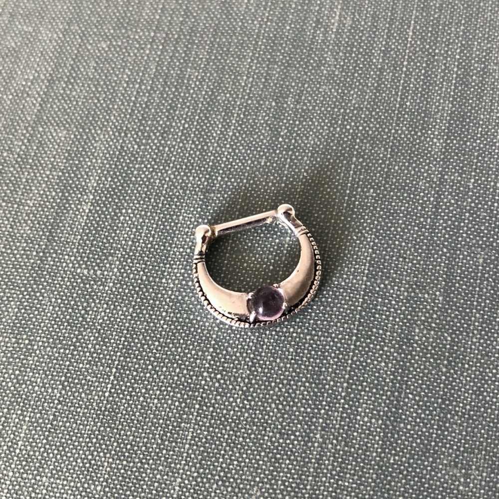 Free w. Purchase- Silver Septum Ring